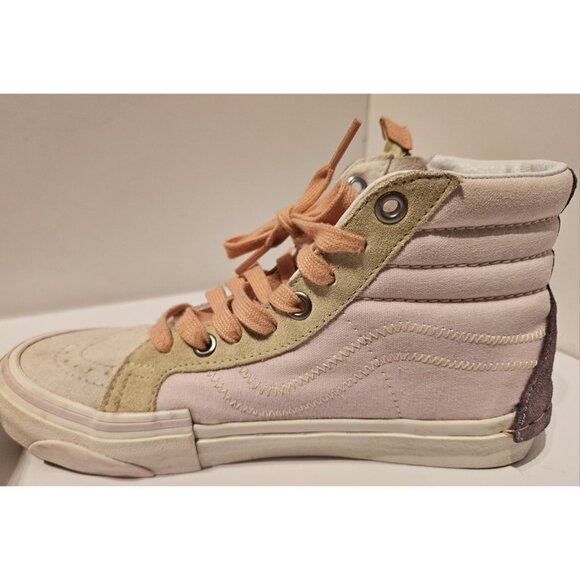 Vans Sk8-Hi Reissue CAP Pastel Shoes Color Block High Top Zip Womens 6 Men 4.5 - Picture 8 of 13